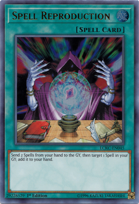 Spell Reproduction [LCKC-EN045] Ultra Rare | Pegasus Games WI