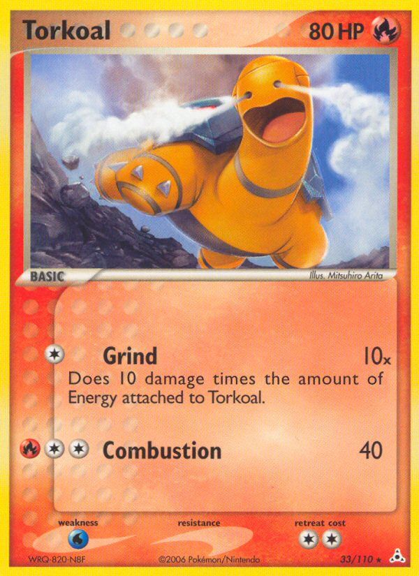 Torkoal (33/110) [EX: Holon Phantoms] | Pegasus Games WI