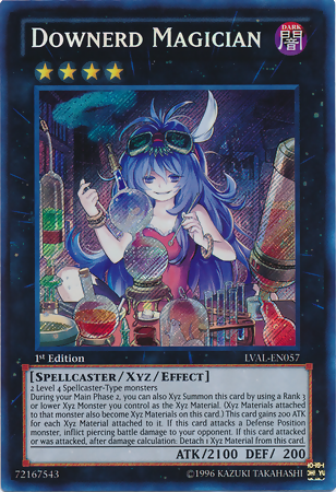 Downerd Magician [LVAL-EN057] Secret Rare | Pegasus Games WI