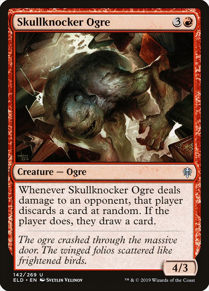 Skullknocker Ogre [Throne of Eldraine] | Pegasus Games WI