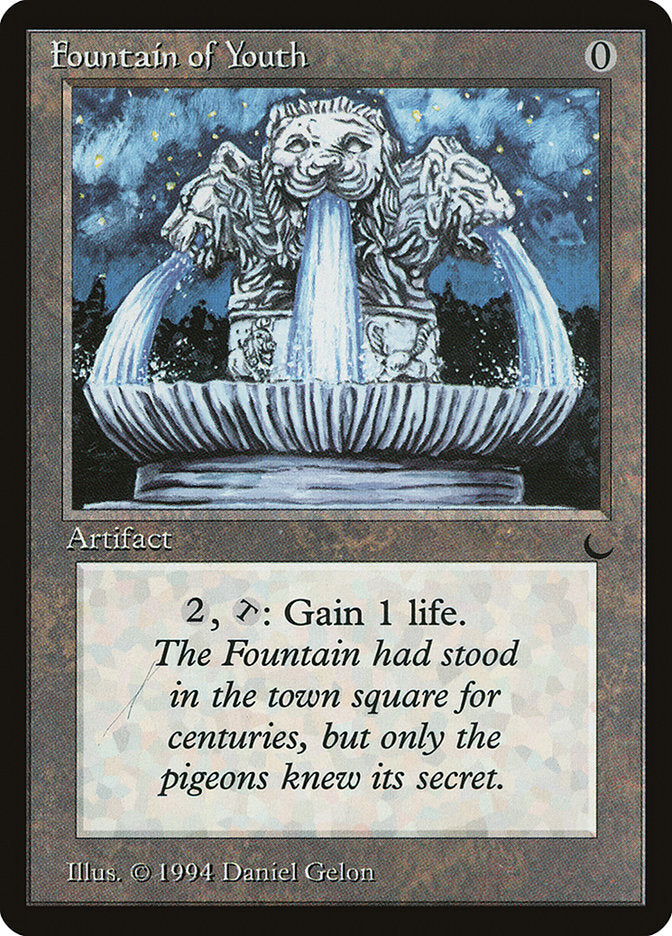 Fountain of Youth (Misprinted) [The Dark] | Pegasus Games WI