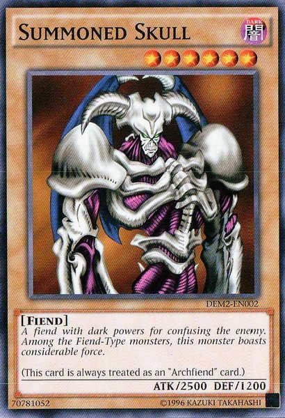 Summoned Skull [DEM2-EN002] Common | Pegasus Games WI