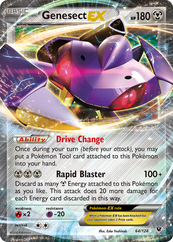 Genesect EX (64/124) [XY: Fates Collide] | Pegasus Games WI