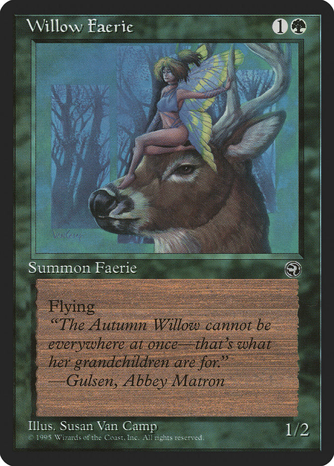 Willow Faerie (Gulsen Flavor Text) [Homelands] | Pegasus Games WI