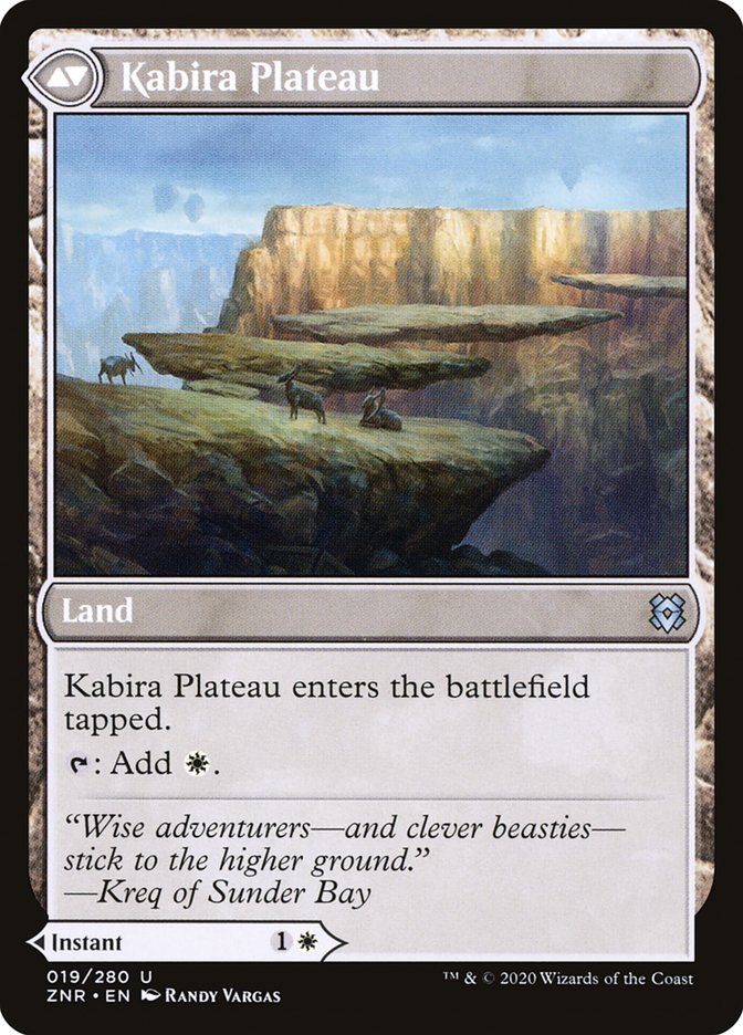 Kabira Takedown // Kabira Plateau [Zendikar Rising] | Pegasus Games WI