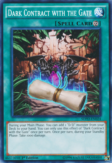Dark Contract with the Gate [SDPD-EN024] Common | Pegasus Games WI