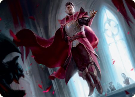 Markov Waltzer Art Card [Innistrad: Crimson Vow Art Series] | Pegasus Games WI