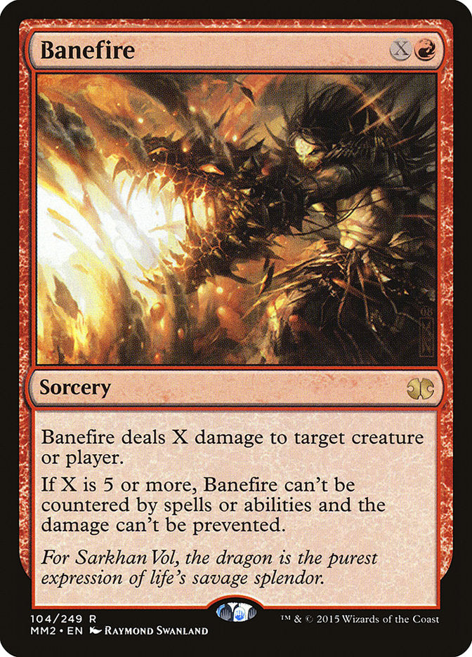 Banefire [Modern Masters 2015] | Pegasus Games WI