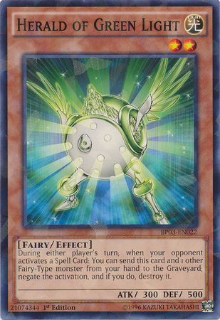 Herald of Green Light (Shatterfoil) [BP03-EN022] Common | Pegasus Games WI