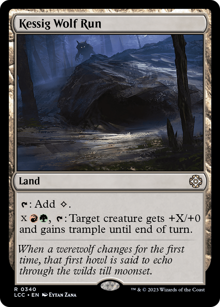 Kessig Wolf Run [The Lost Caverns of Ixalan Commander] | Pegasus Games WI