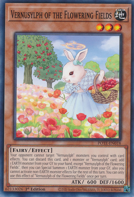 Vernusylph of the Flowering Fields [POTE-EN018] Common | Pegasus Games WI