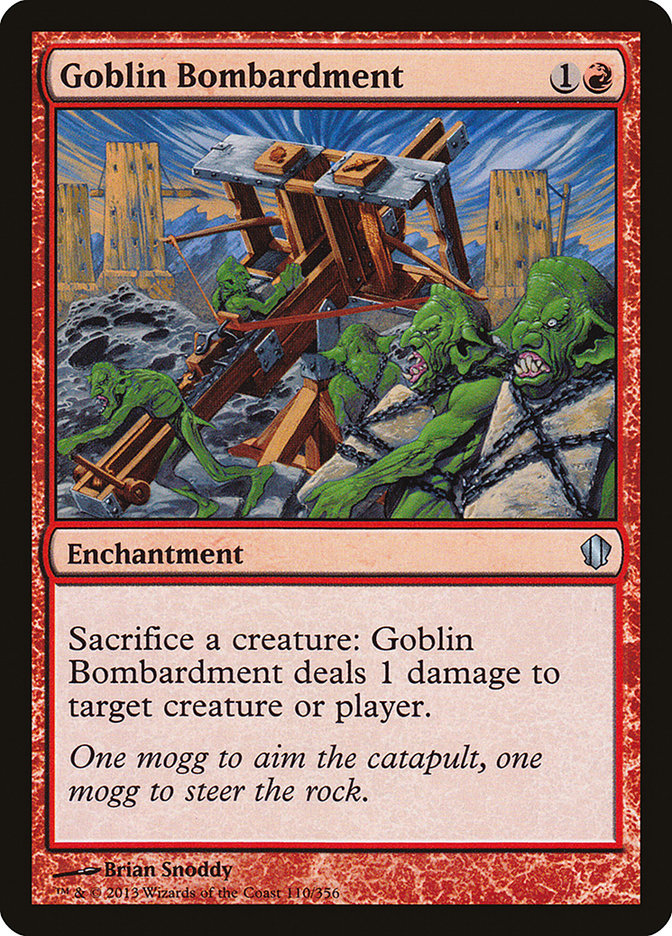 Goblin Bombardment [Commander 2013] | Pegasus Games WI