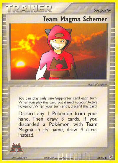 Team Magma Schemer (70/95) [EX: Team Magma vs Team Aqua] | Pegasus Games WI