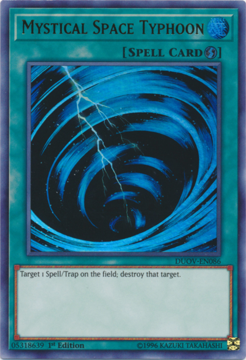 Mystical Space Typhoon [DUOV-EN086] Ultra Rare | Pegasus Games WI