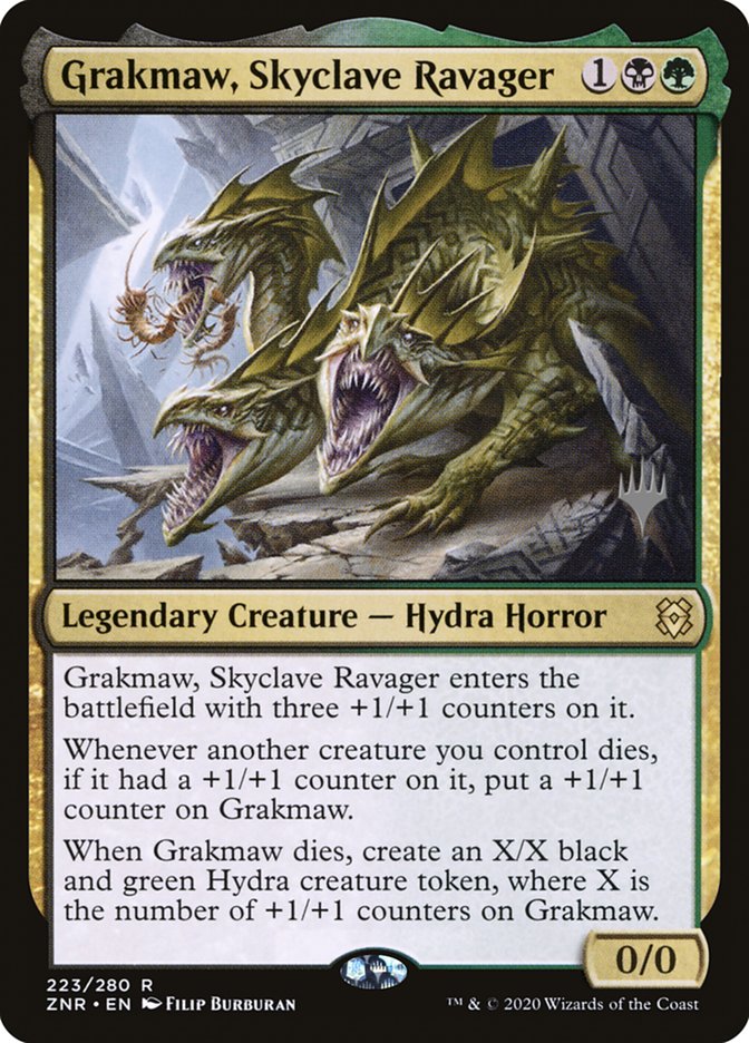 Grakmaw, Skyclave Ravager (Promo Pack) [Zendikar Rising Promos] | Pegasus Games WI