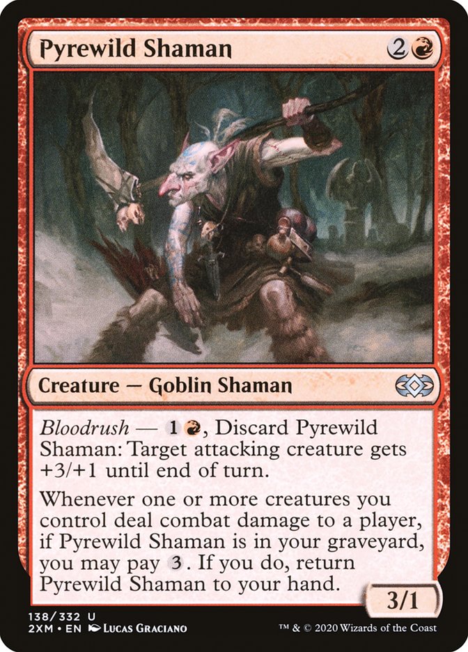 Pyrewild Shaman [Double Masters] | Pegasus Games WI