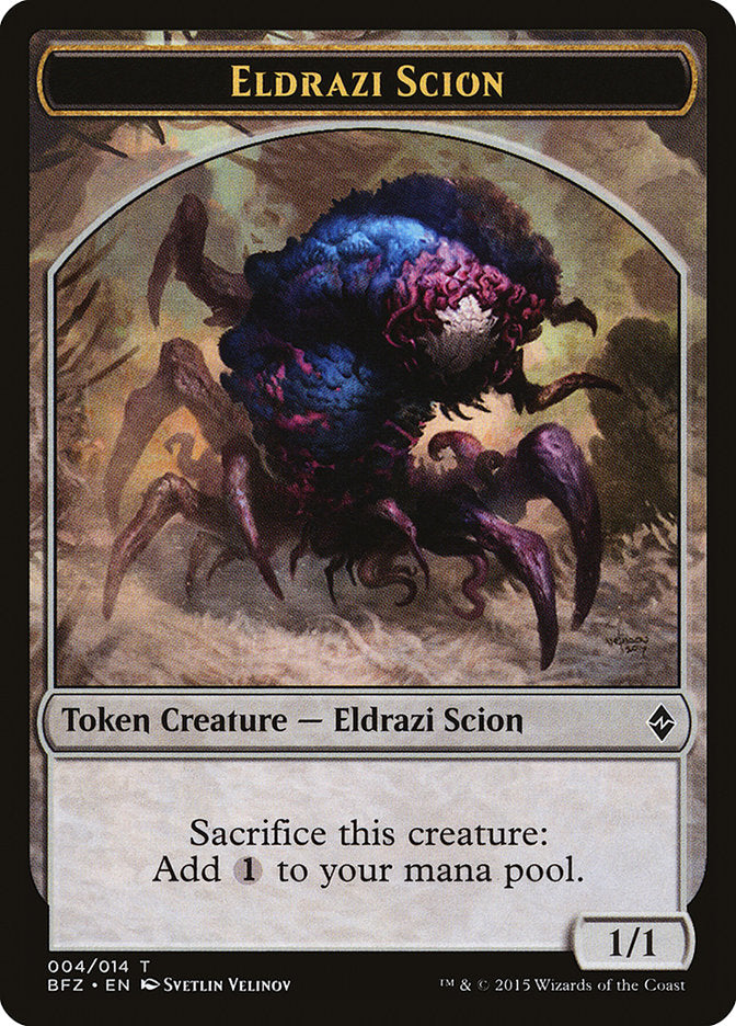 Eldrazi Scion Token (004/014) [Battle for Zendikar Tokens] | Pegasus Games WI