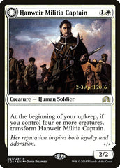 Hanweir Militia Captain // Westvale Cult Leader [Shadows over Innistrad Prerelease Promos] | Pegasus Games WI