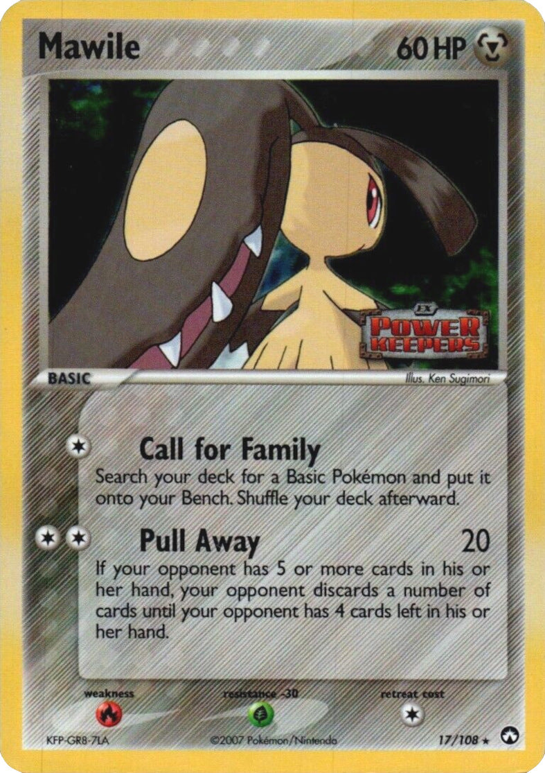 Mawile (17/108) (Stamped) [EX: Power Keepers] | Pegasus Games WI