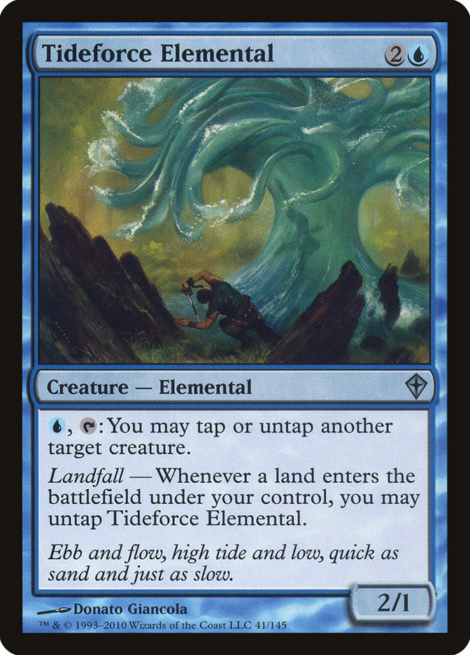 Tideforce Elemental [Worldwake] | Pegasus Games WI