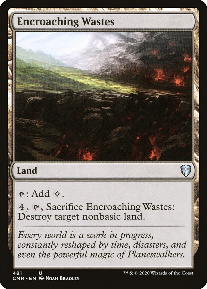 Encroaching Wastes [Commander Legends] | Pegasus Games WI