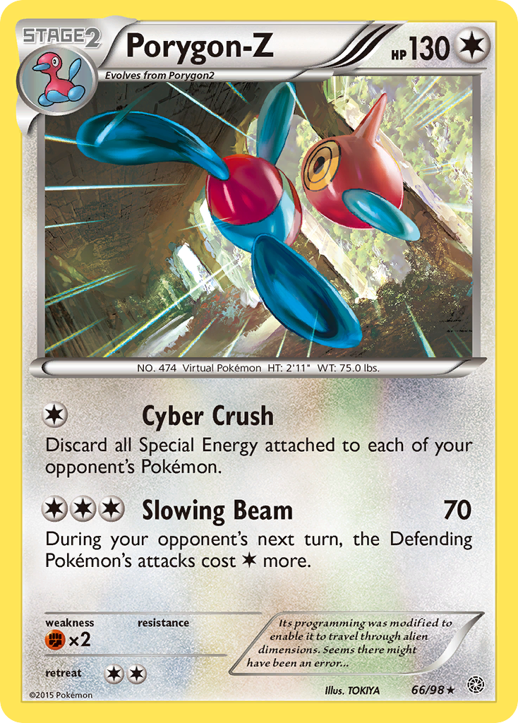 Porygon-Z (66/98) [XY: Ancient Origins] | Pegasus Games WI
