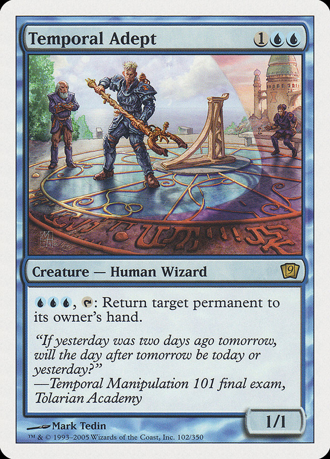 Temporal Adept [Ninth Edition] | Pegasus Games WI
