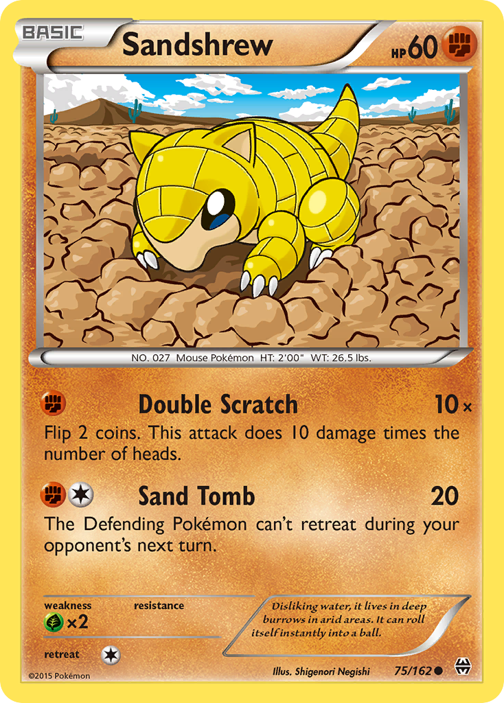 Sandshrew (75/162) [XY: BREAKthrough] | Pegasus Games WI