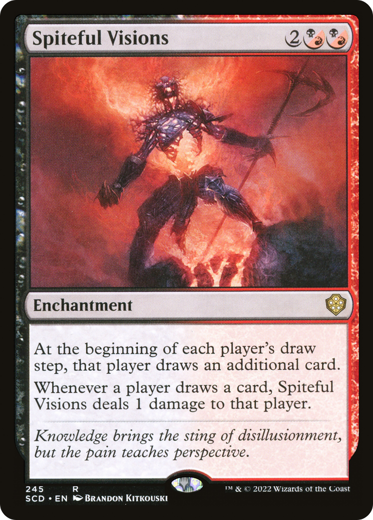 Spiteful Visions [Starter Commander Decks] | Pegasus Games WI
