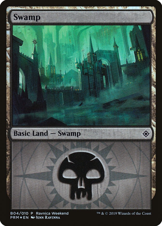 Swamp (B04) [Ravnica Allegiance Guild Kit] | Pegasus Games WI