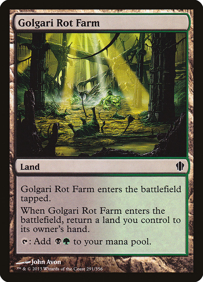 Golgari Rot Farm [Commander 2013] | Pegasus Games WI