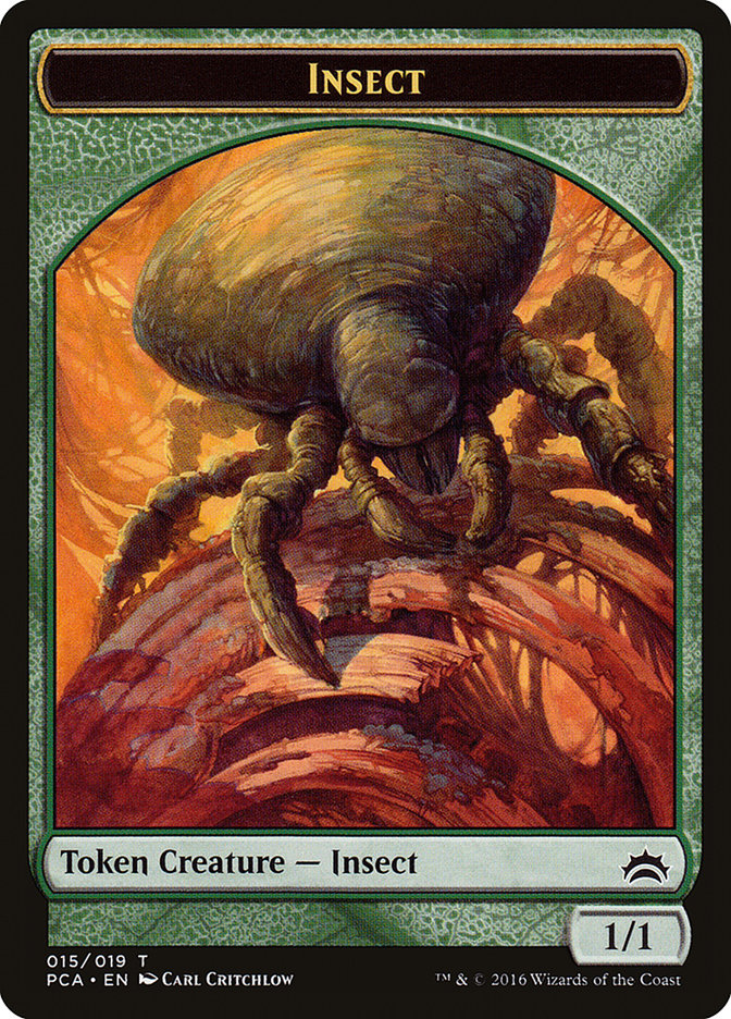 Goat // Insect Double-Sided Token [Planechase Anthology Tokens] | Pegasus Games WI