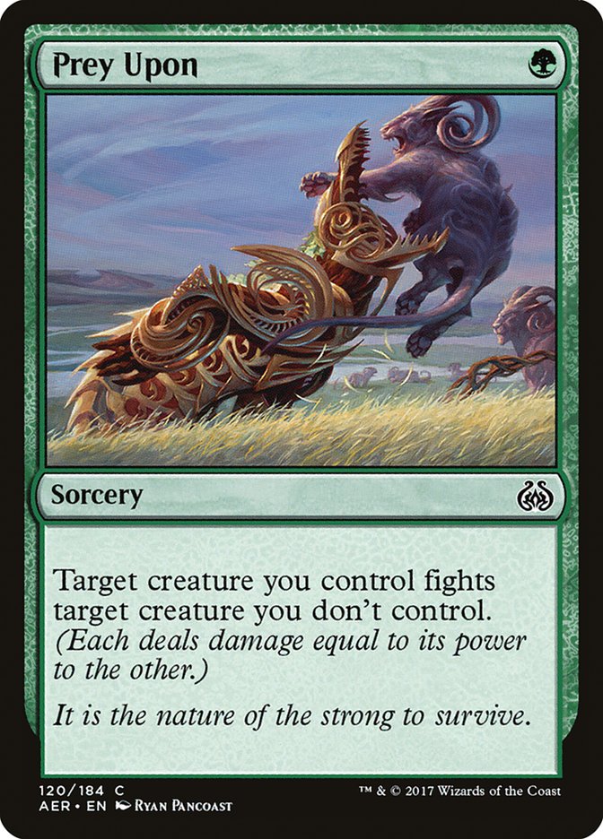 Prey Upon [Aether Revolt] | Pegasus Games WI
