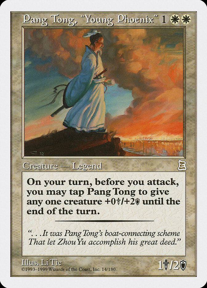 Pang Tong, "Young Phoenix" [Portal Three Kingdoms] | Pegasus Games WI