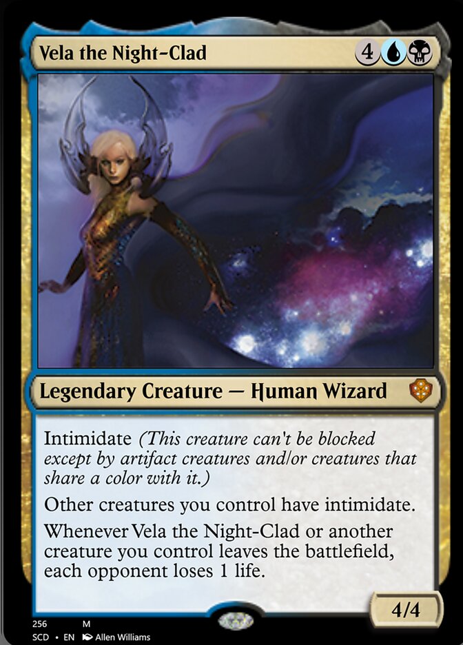 Vela the Night-Clad [Starter Commander Decks] | Pegasus Games WI