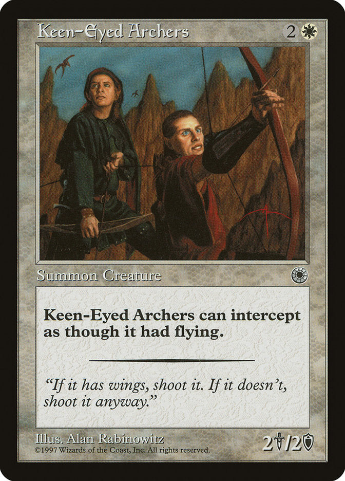 Keen-Eyed Archers [Portal] | Pegasus Games WI