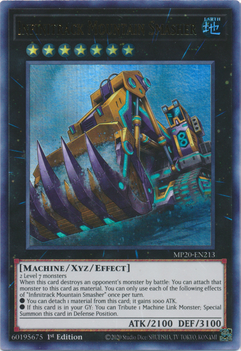 Infinitrack Mountain Smasher [MP20-EN213] Ultra Rare | Pegasus Games WI