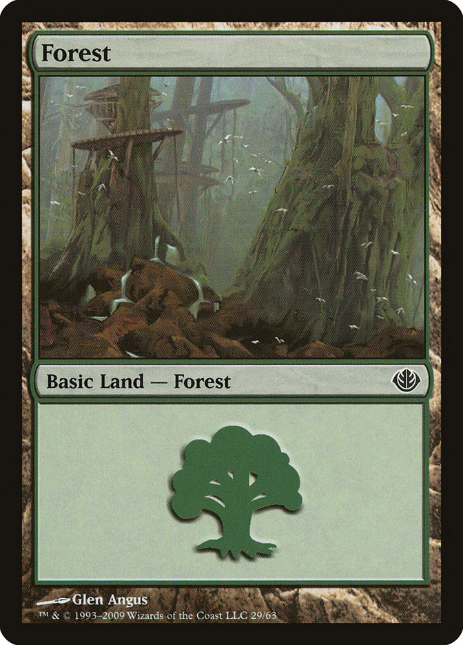 Forest (29) [Duel Decks: Garruk vs. Liliana] | Pegasus Games WI