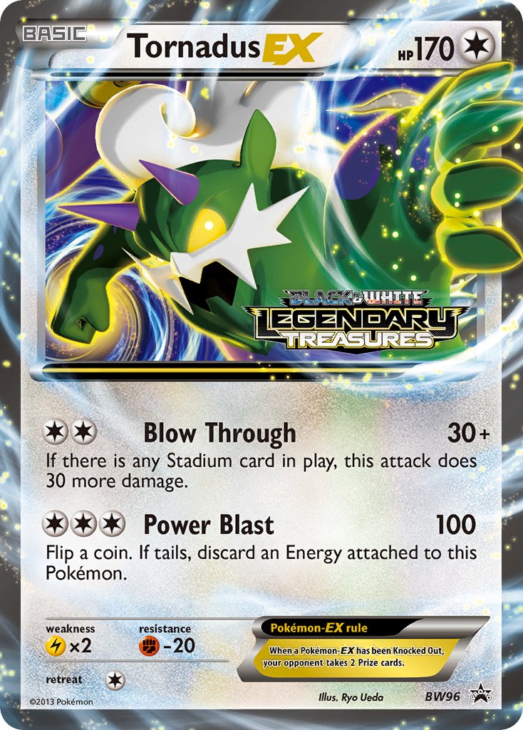 Tornadus EX (BW96) [Black & White: Black Star Promos] | Pegasus Games WI