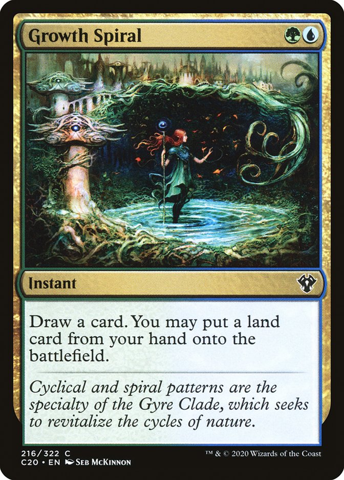 Growth Spiral [Commander 2020] | Pegasus Games WI