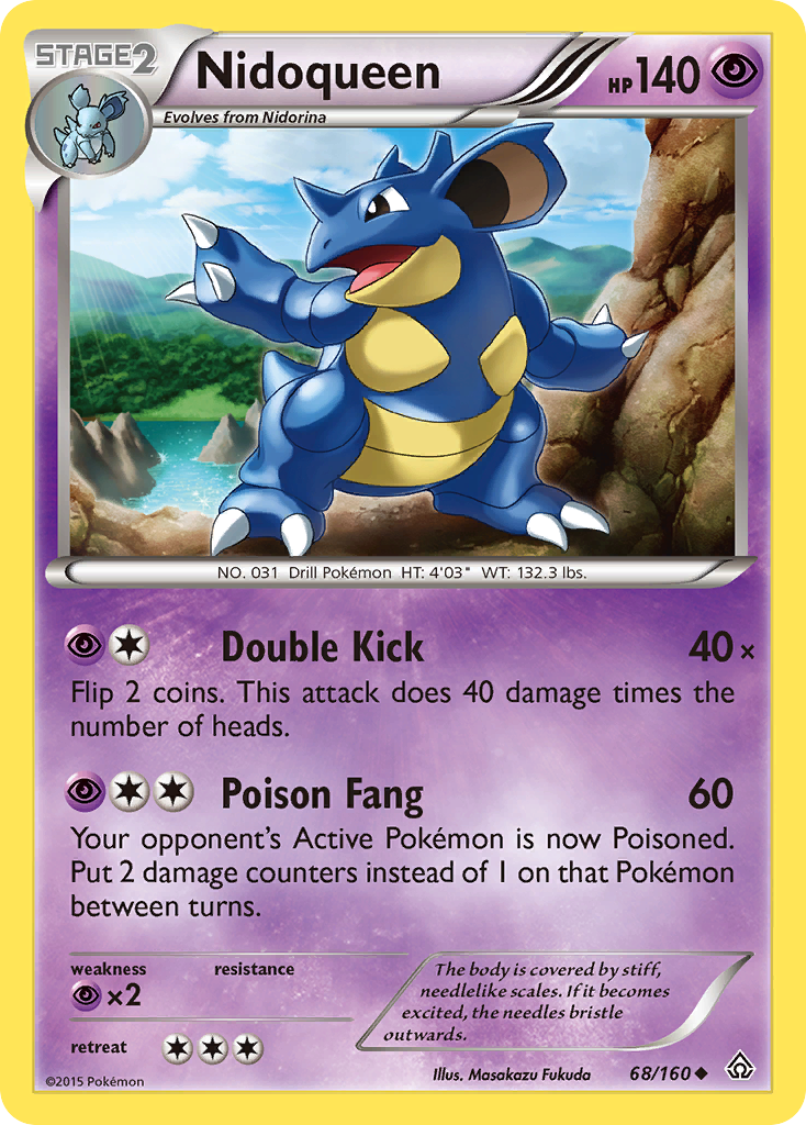 Nidoqueen (68/160) [XY: Primal Clash] | Pegasus Games WI