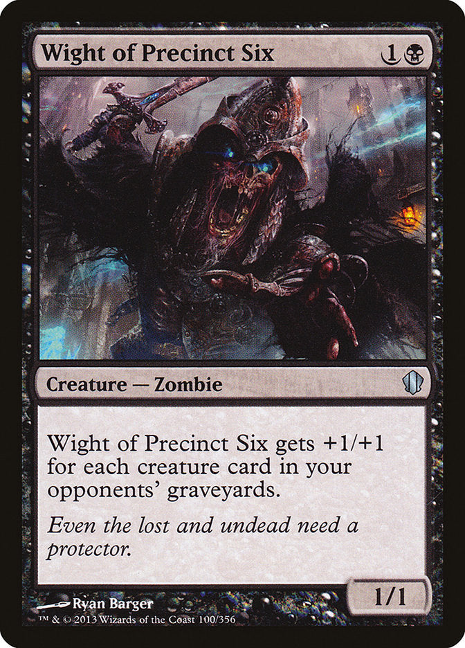 Wight of Precinct Six [Commander 2013] | Pegasus Games WI