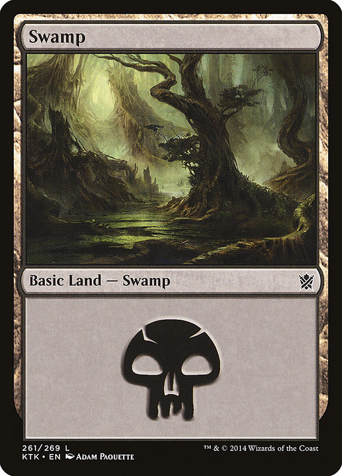 Swamp (261) [Khans of Tarkir] | Pegasus Games WI