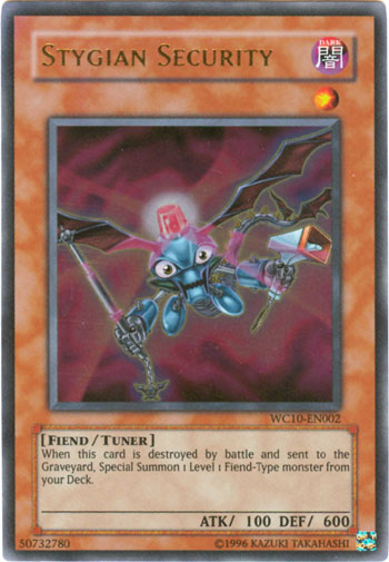 Stygian Security [WC10-EN002] Ultra Rare | Pegasus Games WI