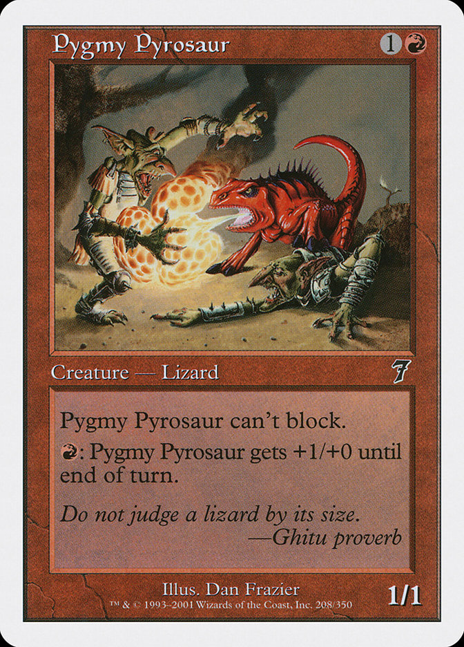 Pygmy Pyrosaur [Seventh Edition] | Pegasus Games WI