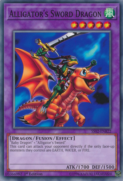 Alligator's Sword Dragon [SS02-ENB22] Common | Pegasus Games WI
