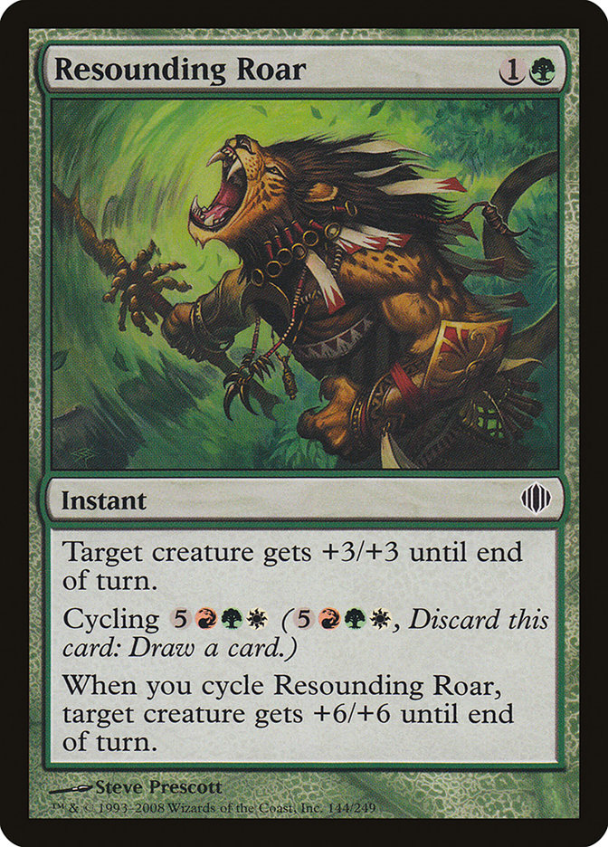 Resounding Roar [Shards of Alara] | Pegasus Games WI