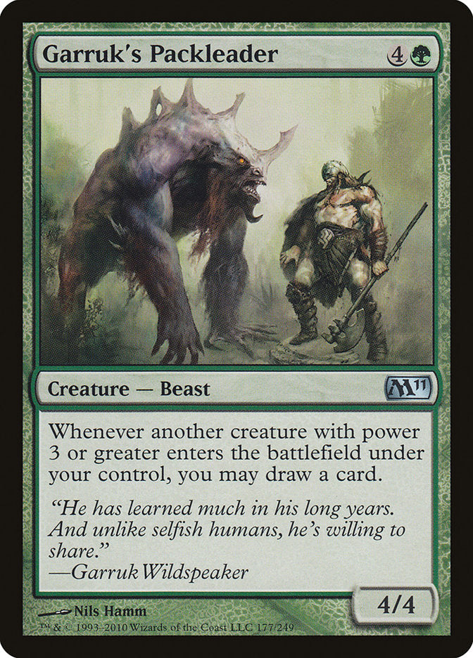 Garruk's Packleader [Magic 2011] | Pegasus Games WI