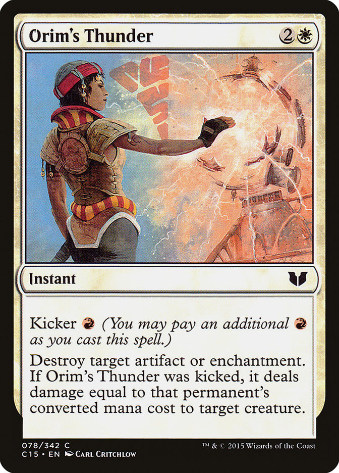 Orim's Thunder [Commander 2015] | Pegasus Games WI