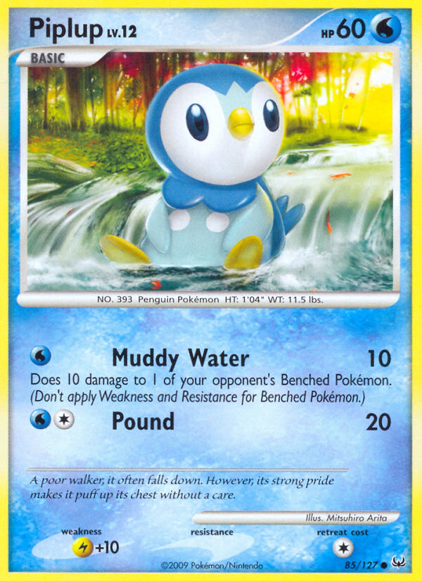 Piplup (85/127) [Platinum: Base Set] | Pegasus Games WI